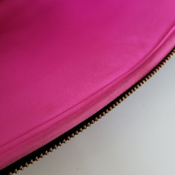 Kate Spade Black Solid Universal Laptop Slim Sleeve Pouch Zip 13" Inch Padded - Picture 5 of 12